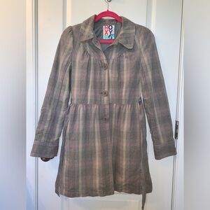 ⭐️Vintage Roxy Y2K Trench Coat SZ XS⭐️